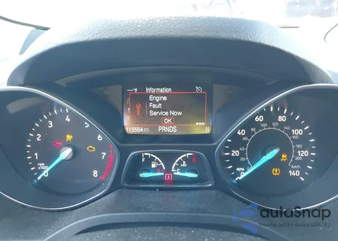 2018 Ford Escape S из США, поврежденный, VIN 1FMCU0F76JUC45168